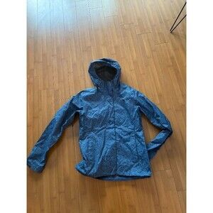 The North Face - Women's SIZE S - Blue Floral Hooded Venture 2 Jacket